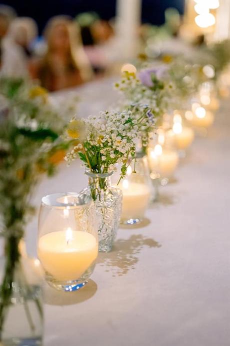 Rustic Wedding Tinos Island Royal Blue Details