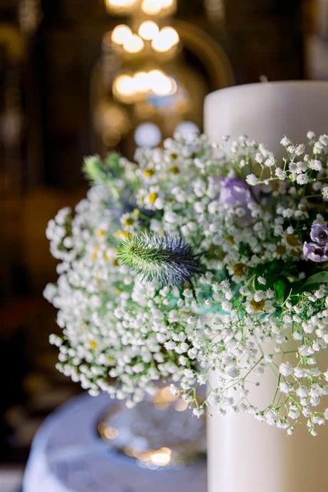 Rustic Wedding Tinos Island Royal Blue Details
