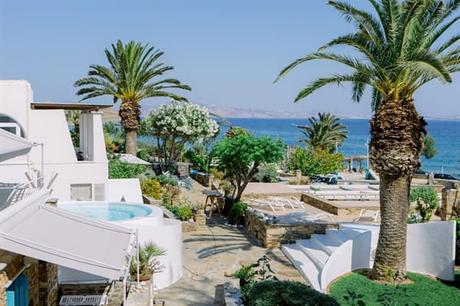 Rustic Wedding Tinos Island Royal Blue Details
