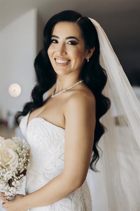 Dreamy Fall Wedding Overlooking Caldera Santorini