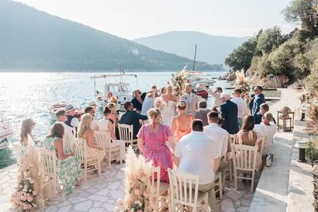 Boho Seaside Weding Gorgeous Island Of Ithaca