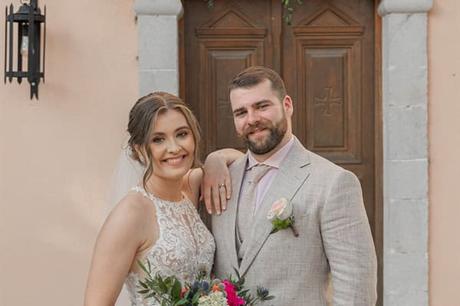 An al fresco fall wedding in Crete with a botanical theme | Jessica & Joseph