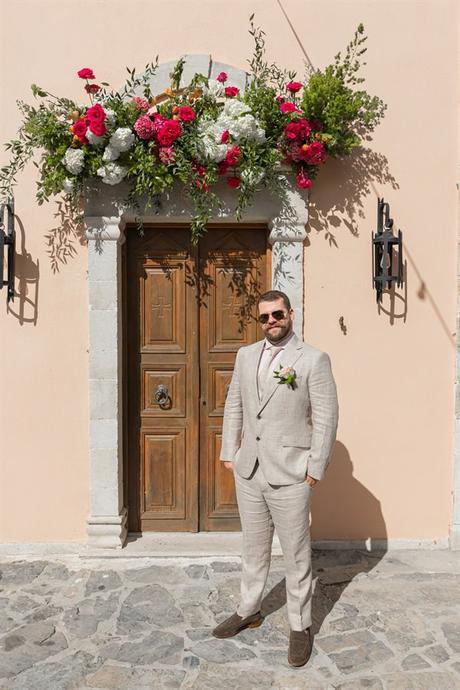 Al Fresco Fall Wedding Crete Prettiest Blooms
