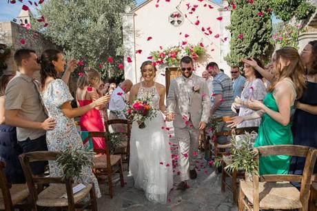 Al Fresco Fall Wedding Crete Prettiest Blooms
