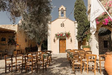 Al Fresco Fall Wedding Crete Prettiest Blooms