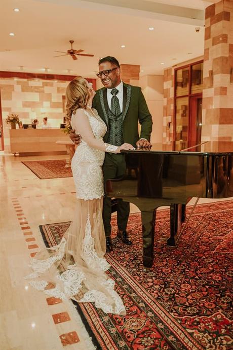 Spring Wedding Columbia Resort Pastel Shades