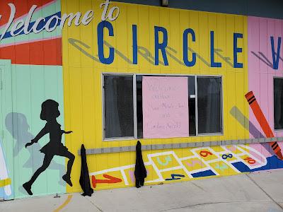 AUTHOR VISIT AT CIRCLE VIEW ELEMENTARY, Huntington Beach, California
