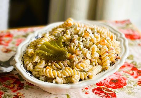Bacon Dill Pickle Pasta Salad