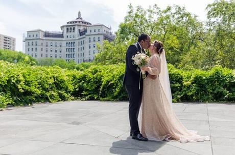 Gina and Karthik’s Wedding in the Conservatory Gardens