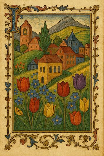 Claude 3.7 describes a country scene along with three variations created by ChatGPT