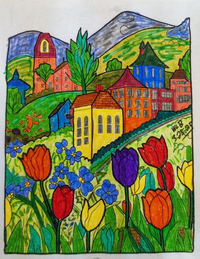 Claude 3.7 describes a country scene along with three variations created by ChatGPT