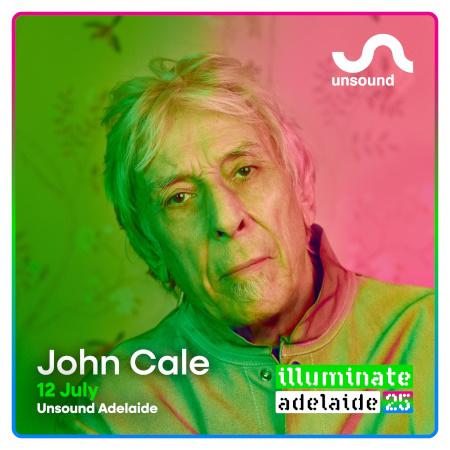 John Cale: performing @ Unsound 2025 in Adelaide