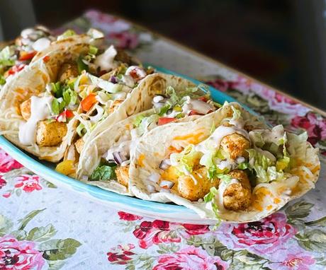 Easy Spicy Potato Soft Tacos Easy Spicy Potato Soft Tacos