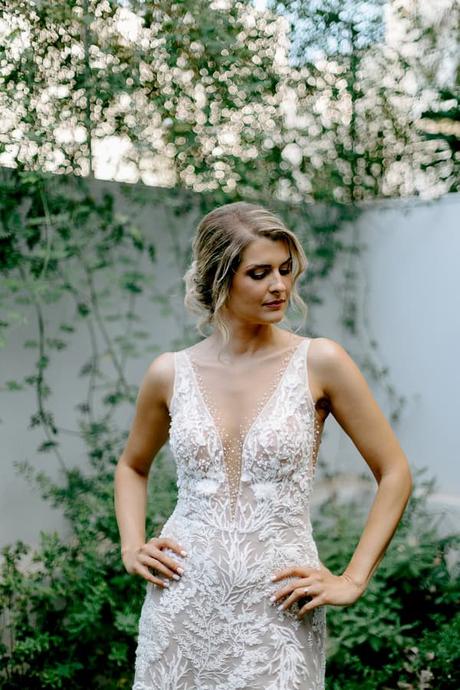 Seaside Summer Wedding Colorful Flowers