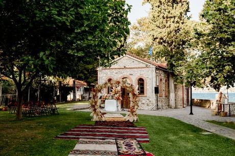Boho summer wedding with terracotta details | Nikoletta & George