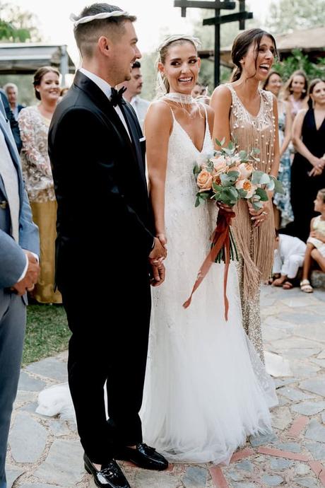 Boho summer wedding with terracotta details | Nikoletta & George