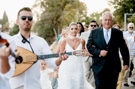 Boho summer wedding with terracotta details | Nikoletta & George