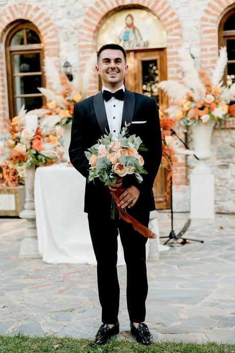 Boho summer wedding with terracotta details | Nikoletta & George