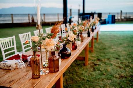 Boho summer wedding with terracotta details | Nikoletta & George
