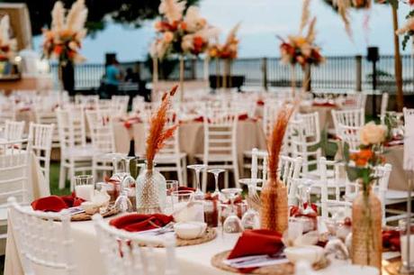 Boho summer wedding with terracotta details | Nikoletta & George