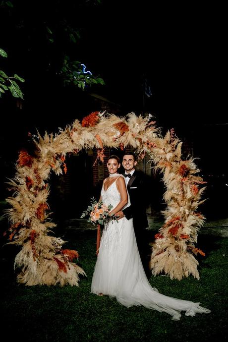 Boho summer wedding with terracotta details | Nikoletta & George