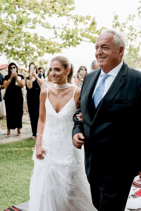 Boho summer wedding with terracotta details | Nikoletta & George