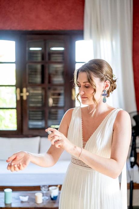Alfresco Wedding Yellow Flowers Meleagris Estates