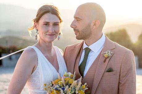 An alfresco summer wedding with yellow flowers at the Meleagris Estate | Eleni & Vaggelis An alfresco summer wedding with yellow flowers at the Meleagris Estate | Eleni & Vaggelis