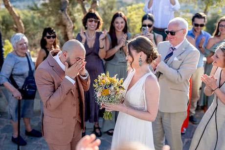 Alfresco Wedding Yellow Flowers Meleagris Estates