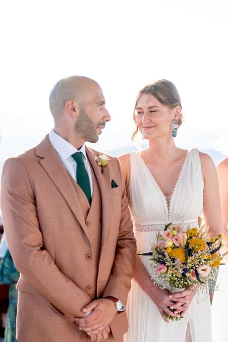 Alfresco Wedding Yellow Flowers Meleagris Estates