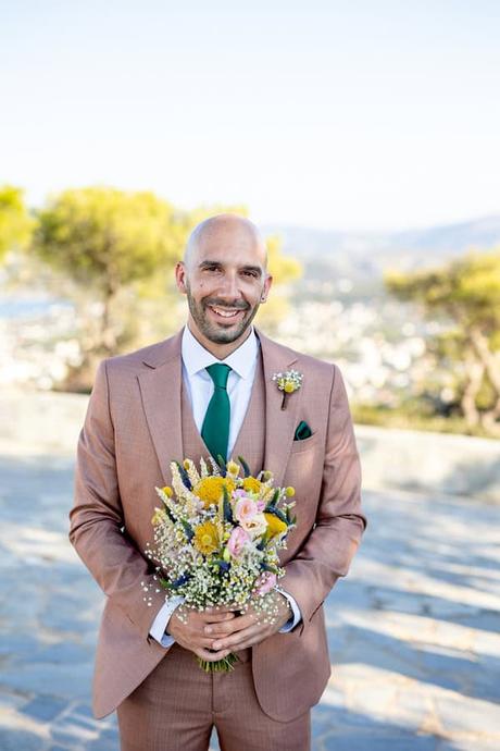 Alfresco Wedding Yellow Flowers Meleagris Estates