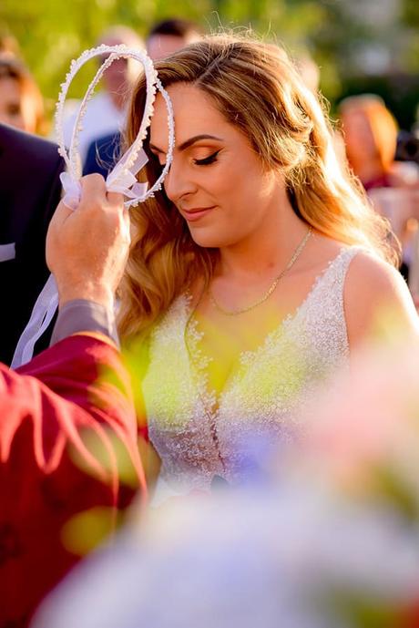 Beautiful summer wedding in Athens with colorful blooms