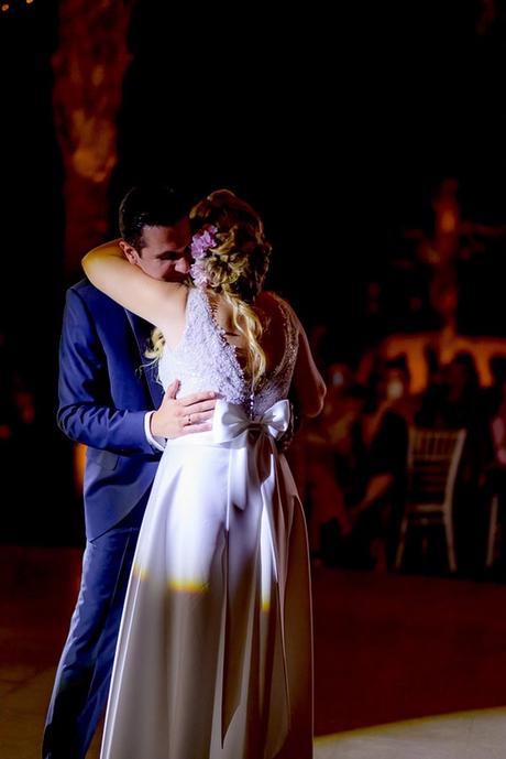 Beautiful summer wedding in Athens with colorful blooms