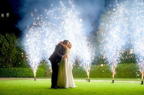 Beautiful summer wedding in Athens with colorful blooms