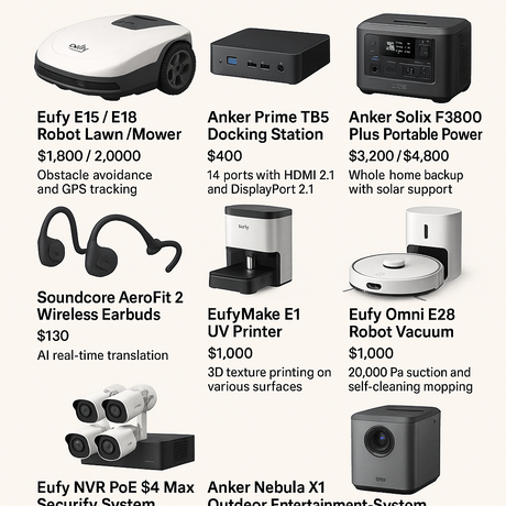 Anker 2025 Innovation Showcase: The Future of Smart Living, Now 6 Anker 2025 Innovation Showcase