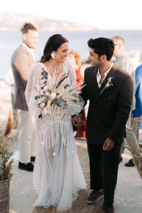 Boho Summer Wedding By The Sea Handmade Details