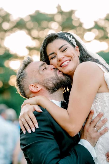 Ivory Blue Floral Dream Wedding Athens Greece