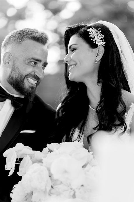 Ivory Blue Floral Dream Wedding Athens Greece