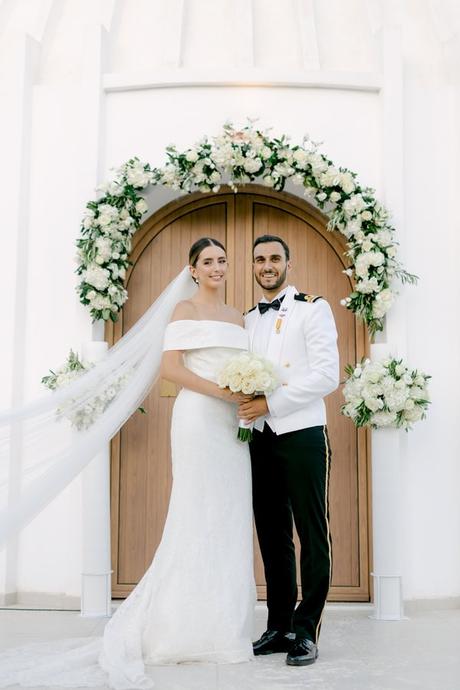 Romantic Military Wedding Athens Elegant Details
