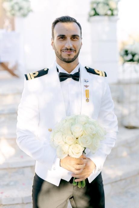 Romantic Military Wedding Athens Elegant Details