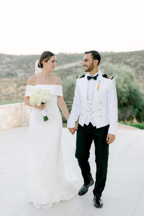 Romantic Military Wedding Athens Elegant Details