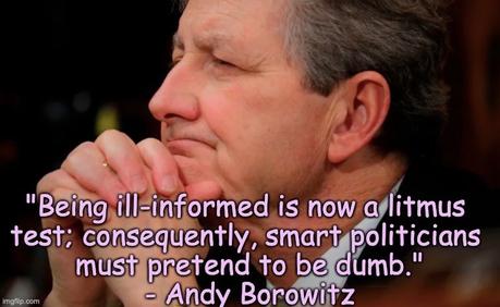 Many Politicians Are Now Embracing Ignorance