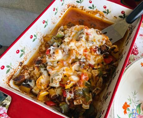 Fajita Chicken Breast Casserole