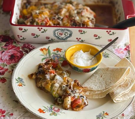 Fajita Chicken Breast Casserole