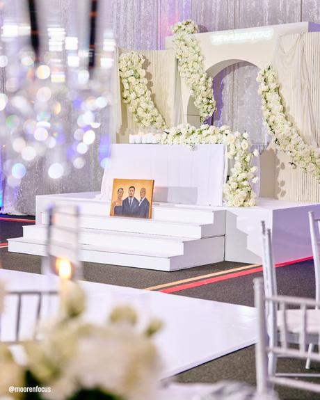 real wedding jazmine escobar and carlos washington jr arch aisle reception