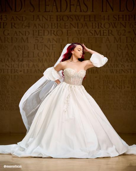 real wedding jazmine escobar and carlos washington jr bride bride dress