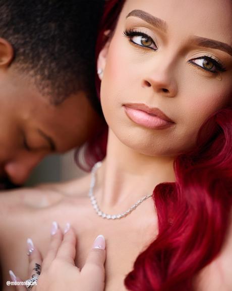 real wedding jazmine escobar and carlos washington jr first look