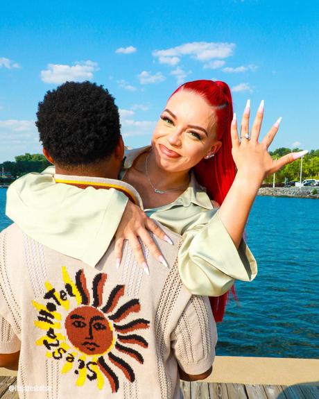 real wedding jazmine escobar and carlos washington jr proposal