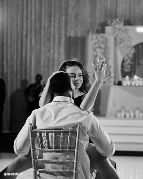 real wedding jazmine escobar and carlos washington jr dance