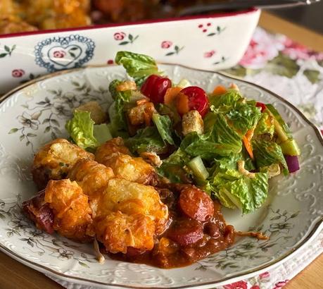 Tater Tot Casserole (small batch)